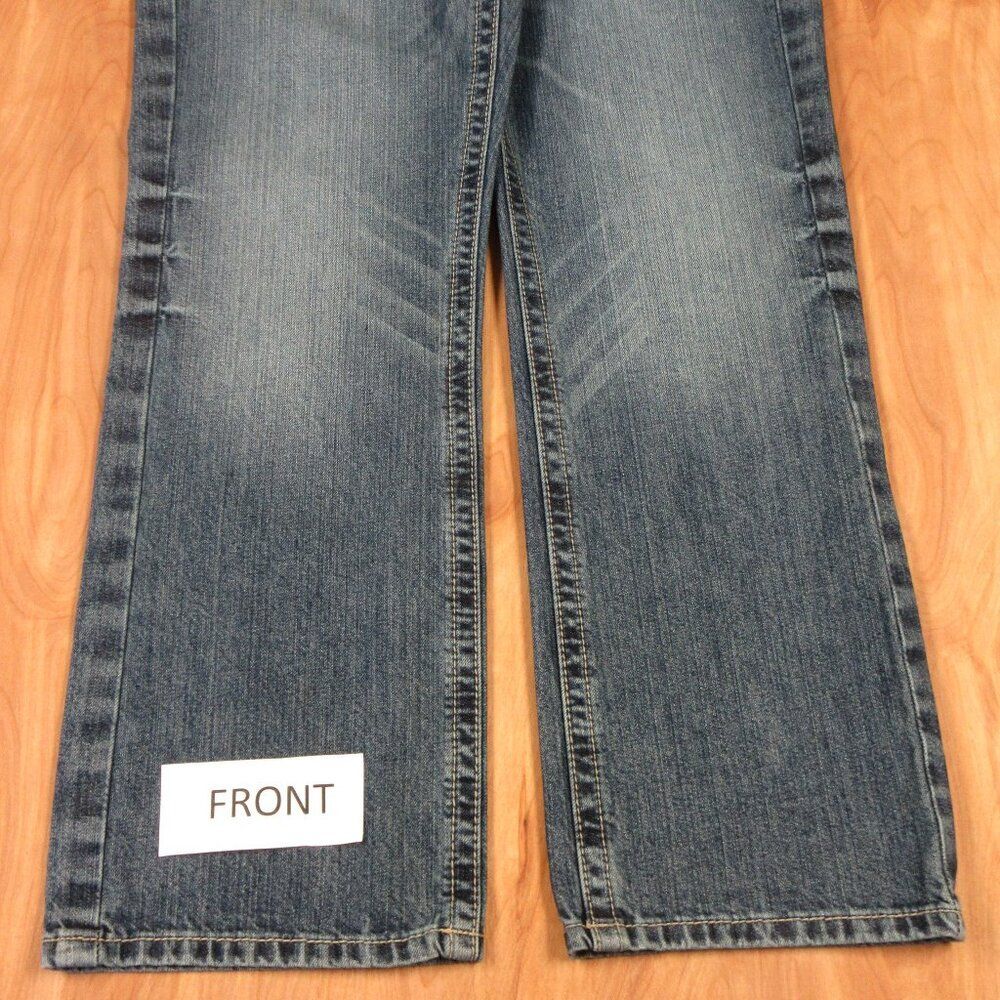 ARIAT M5 Gambler Stackable Straight Fit Straight Leg Denim Jeans Mens Sz 32x30 - Picture 5 of 16